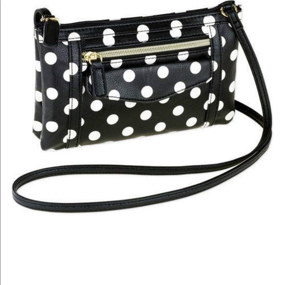 Polkadot Front Compartment Wallet On A String - image 1